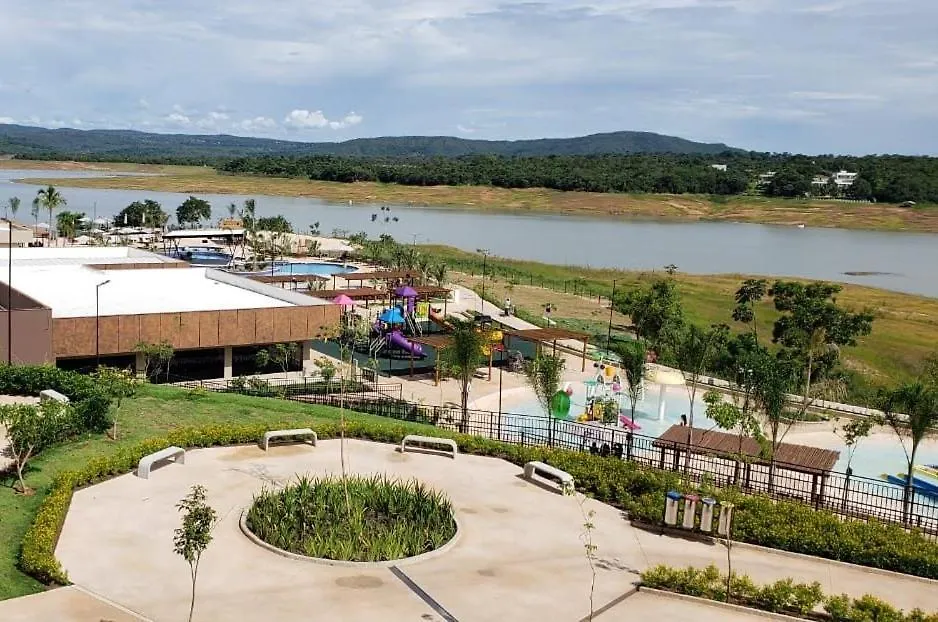***** 아파트호텔 Flat No Praias Do Lago Eco Resort - Hotferias 카우다스노바스 브라질