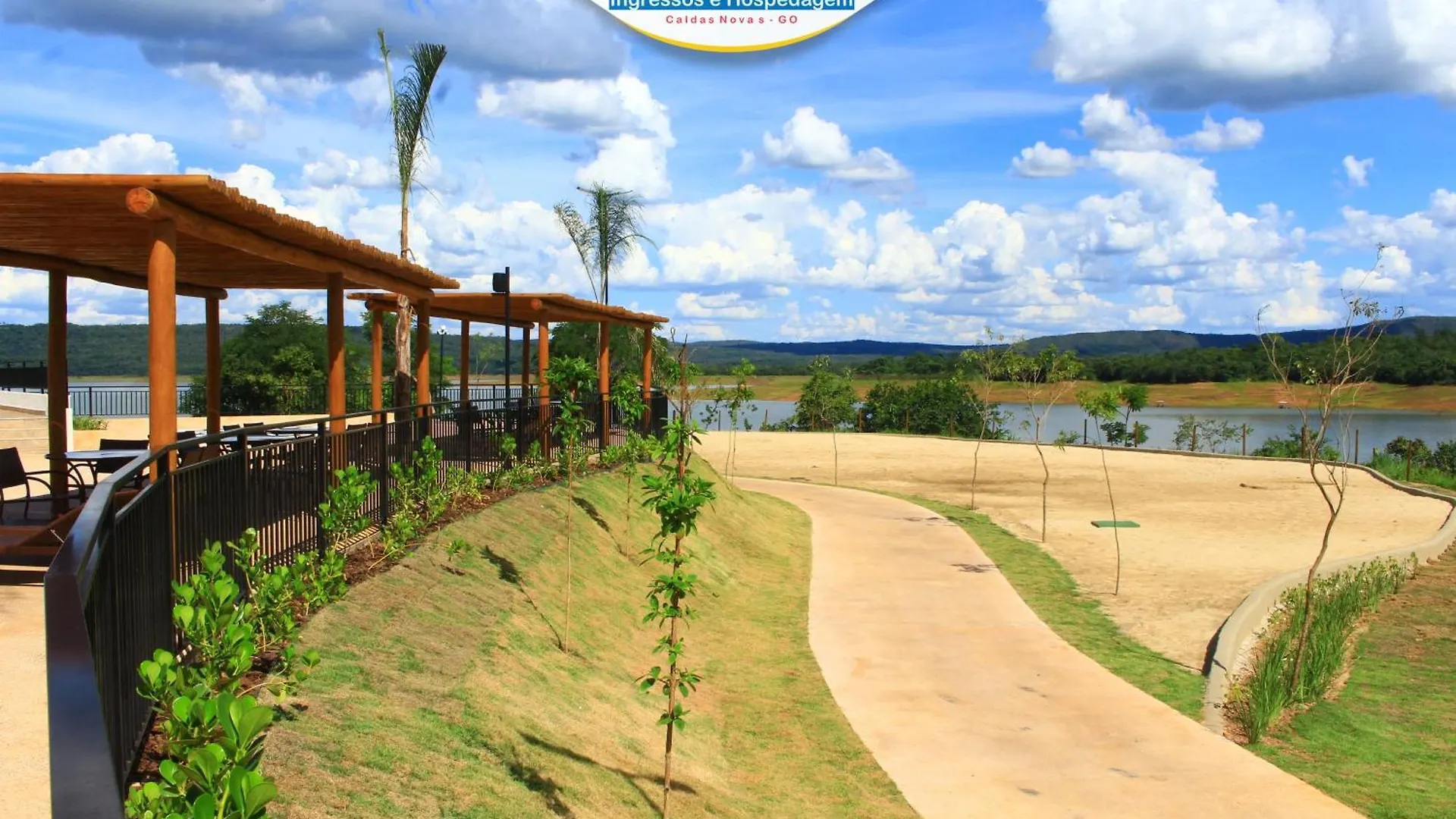***** 아파트호텔 Flat No Praias Do Lago Eco Resort - Hotferias 카우다스노바스 브라질