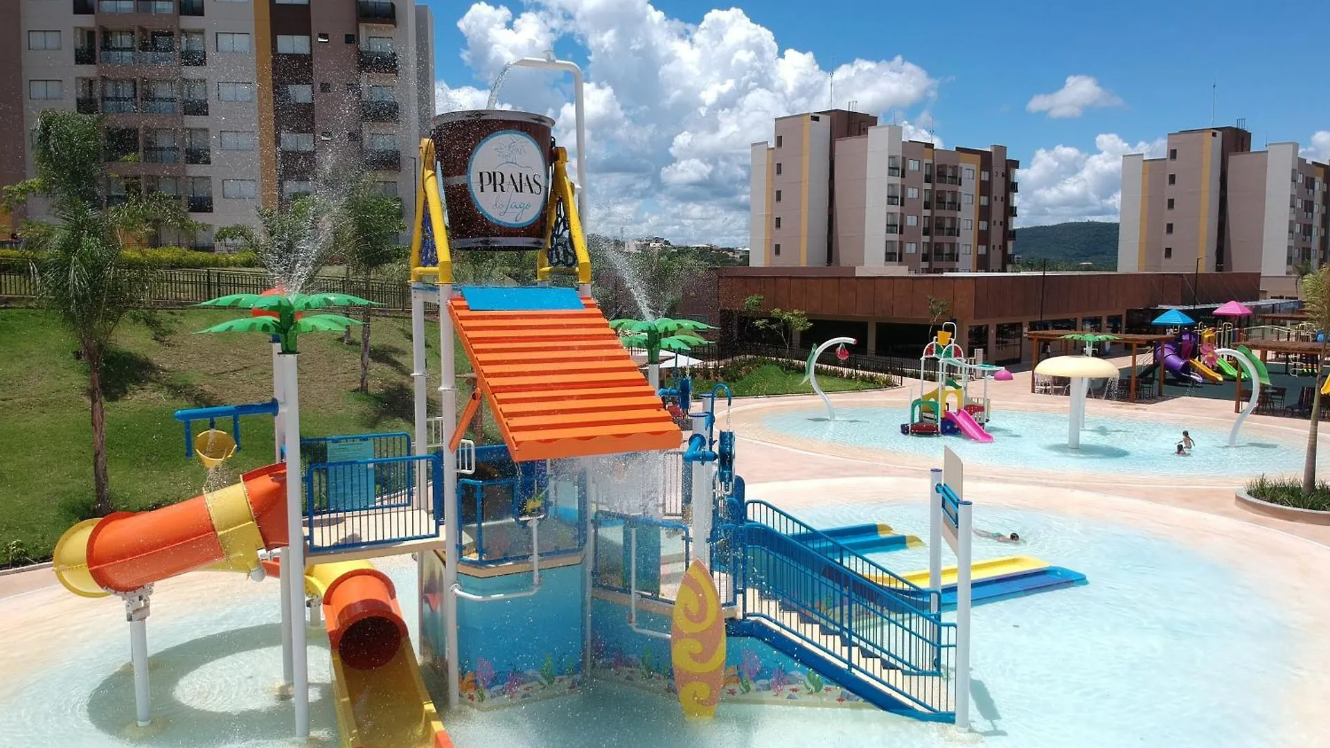 아파트호텔 Flat No Praias Do Lago Eco Resort - Hotferias 카우다스노바스
