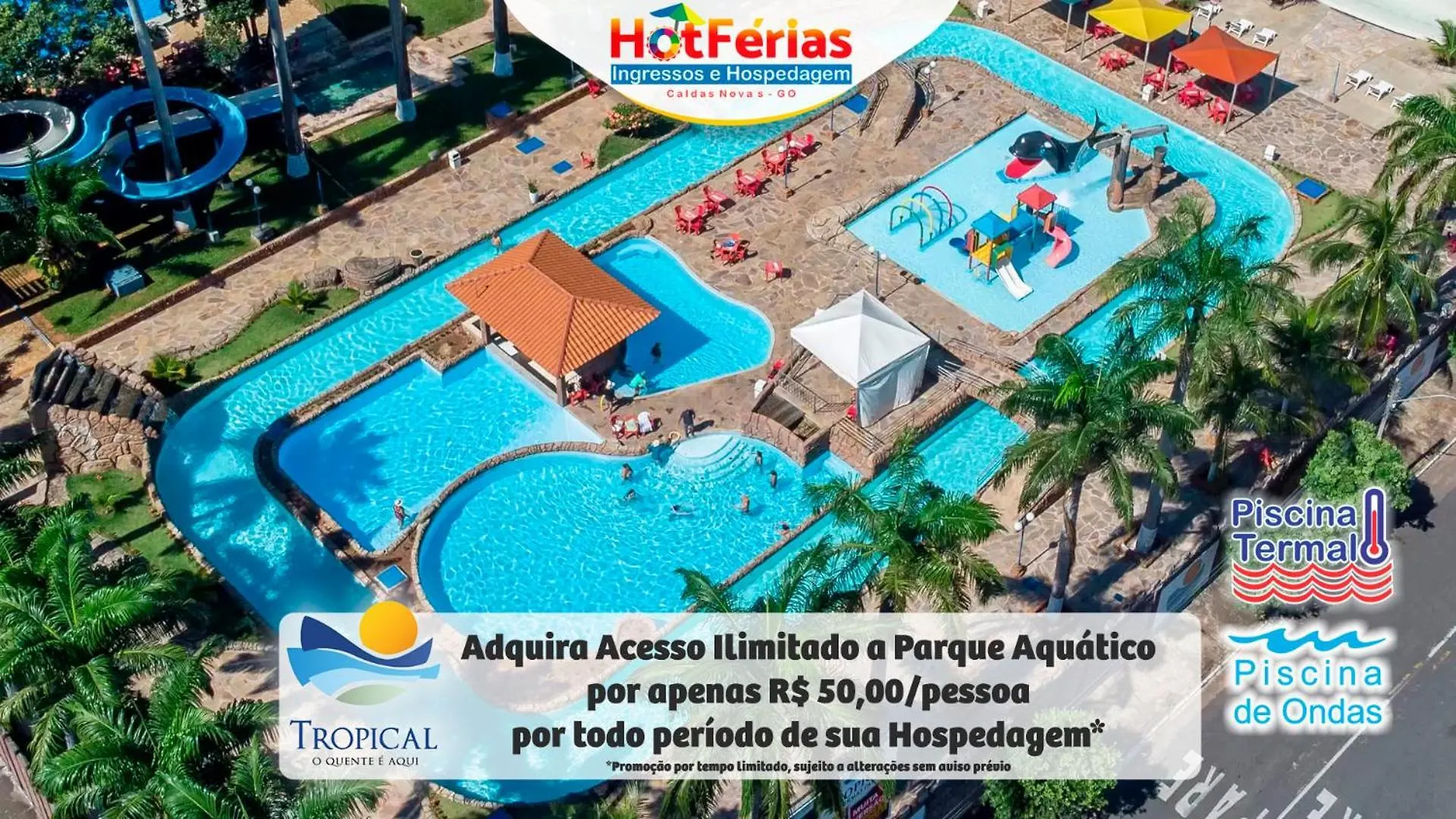 Flat No Praias Do Lago Eco Resort - Hotferias 카우다스노바스 아파트호텔