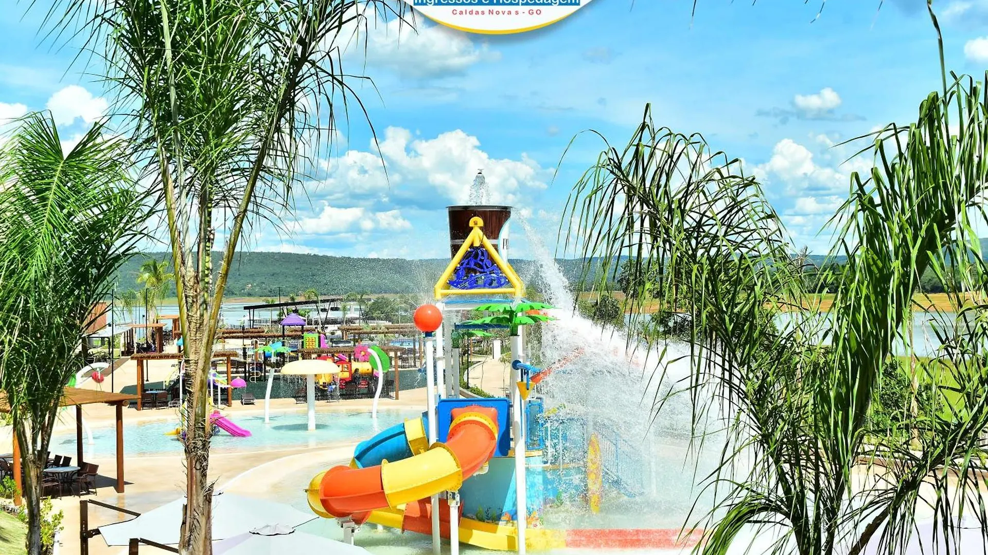 Flat No Praias Do Lago Eco Resort - Hotferias 카우다스노바스 5*,  브라질