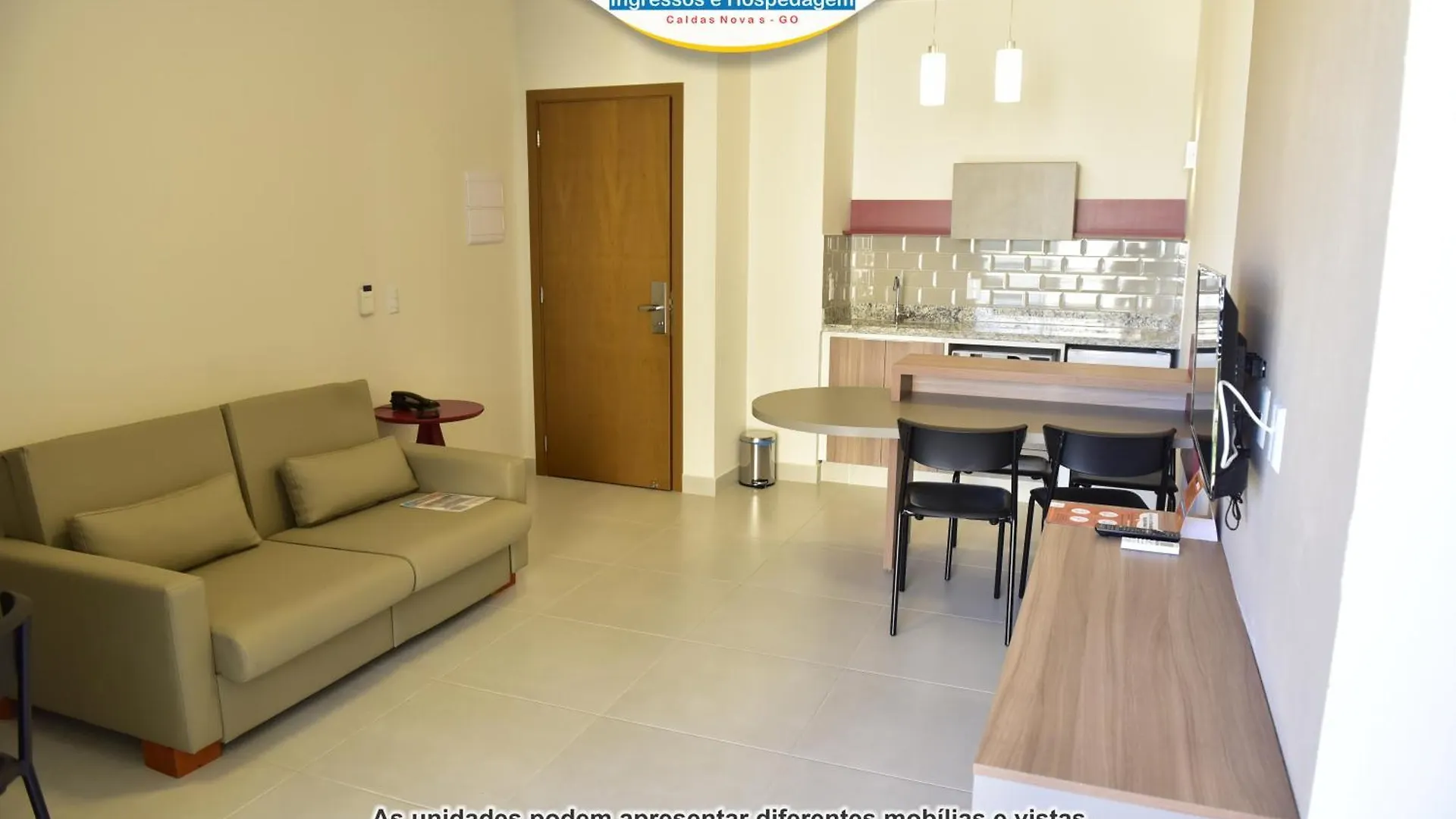 아파트호텔 Flat No Praias Do Lago Eco Resort - Hotferias 카우다스노바스