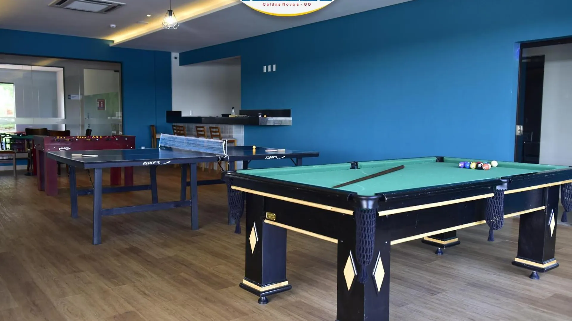 Flat No Praias Do Lago Eco Resort - Hotferias 카우다스노바스 아파트호텔