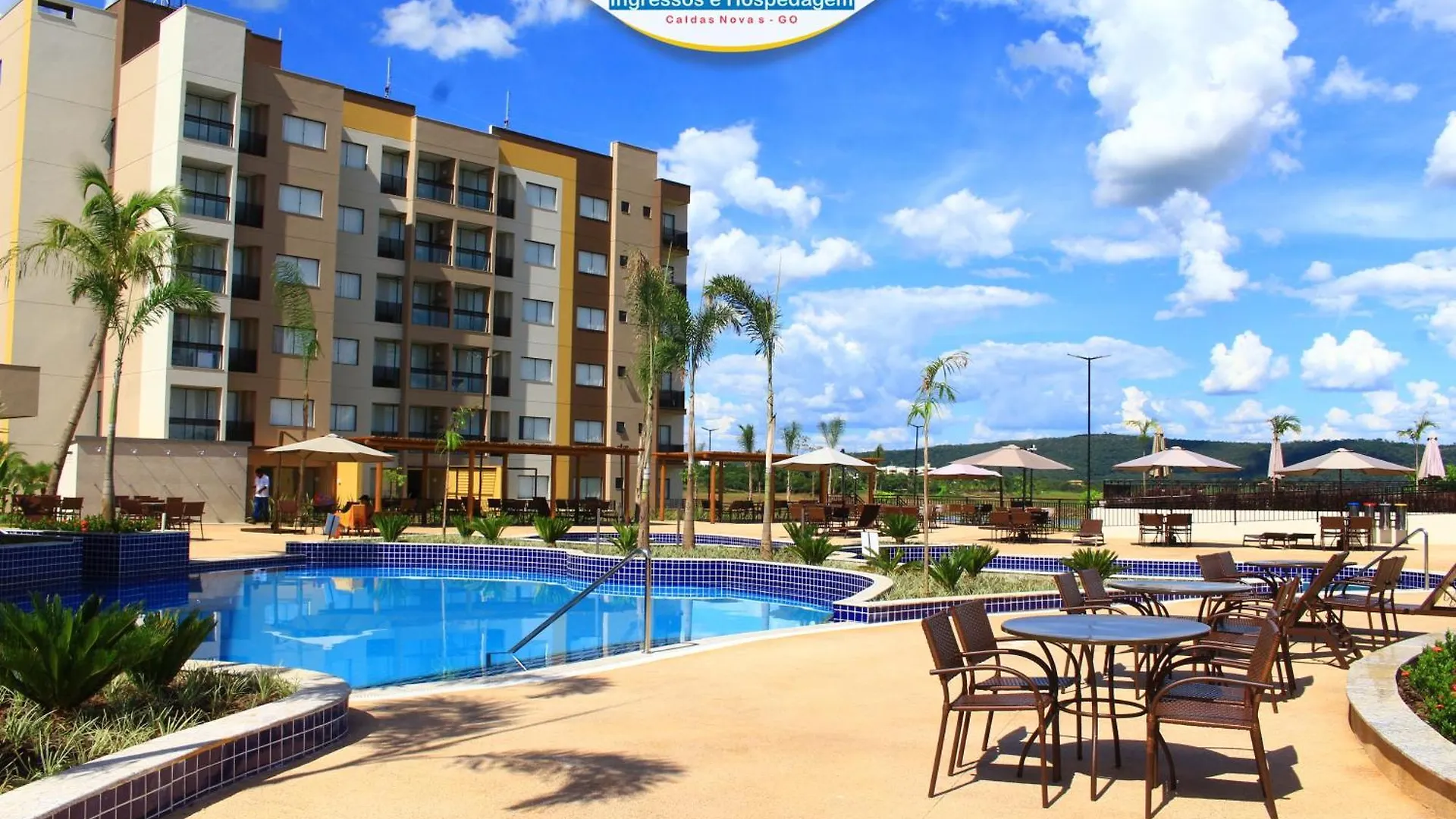아파트호텔 Flat No Praias Do Lago Eco Resort - Hotferias 카우다스노바스